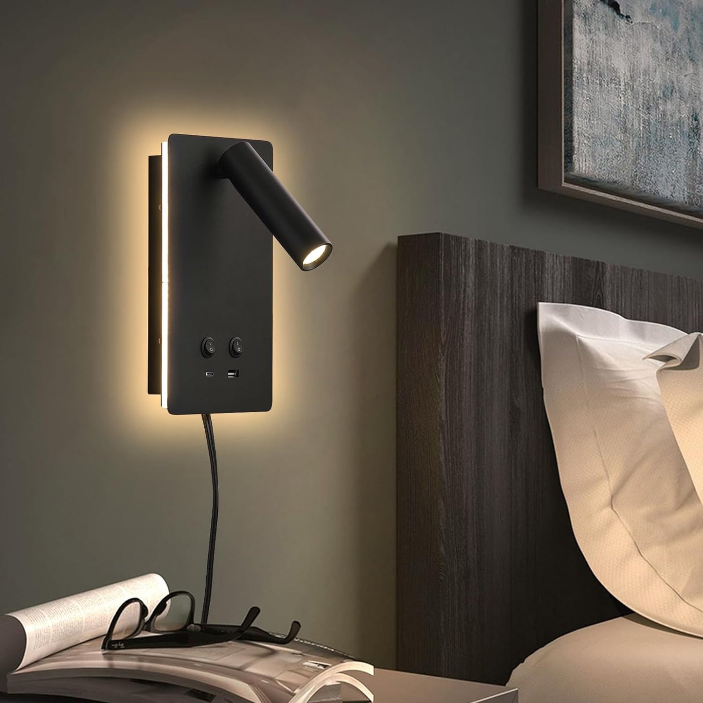 Lumiglow™ - Adjustable bedside LED light